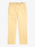 Straight fit chino met steekzakken - Geel