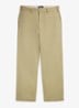 Straight fit chino met steekzakken - Khaki / Khaki
