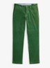 Straight fit chino van corduroy met stretch - Meadow Green / Groen