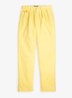 Straight fit cropped chino met plooidetail - Corn Yellow-30RC