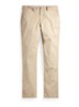Straight fit gewassen chino met stretch - Khaki Tan / Beige