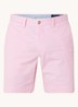 Straight fit korte chino met stretch - Carmel Pink / Roze