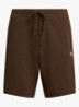 Straight fit korte joggingbroek met logo en steekzakken - Nutmeg Brown / Bruin