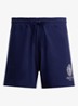 Straight fit korte joggingbroek met logo - Newport Navy