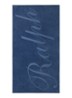 Strandlaken - 500 gr/m2 - 90 x 170 cm - Blauw
