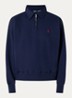 Sweater met logoborduring - Donkerblauw