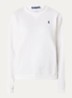 Sweater met logoborduring - Wit