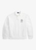 Sweater met polokraag en logo - White / Wit