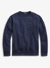 Sweater met ronde hals en logoborduring - Cruise Navy