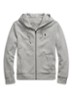 Sweatvest met capuchon en logoborduring - Lt Sport Heather