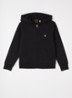 Sweatvest met capuchon - Zwart
