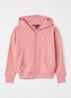 Sweatvest met logo - Roze