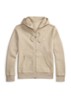 Sweatvest met steekzakken en logoborduring - Tuscan Beige Heather
