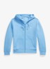 Sweatvest met steekzakken en logoborduring - Chatham Blue