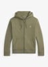 Sweatvest met steekzakken en logoborduring - Cruise Olive / Olijfgroen