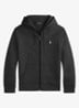 Sweatvest met steekzakken en logoborduring - Windsor Heather / Donkergrijs