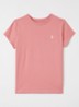 T-shirt met logo - Roze