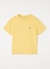 T-shirt met logo - Geel