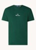 T-shirt met logoborduring - Vintage Pine / Donkergroen