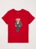 T-shirt met logoprint - Rood