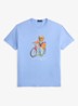 T-shirt met print - Austin Blue-Summer Bear-ZYH7