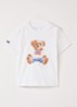 T-shirt met print - Donkerblauw