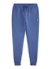 Tapered fit joggingbroek met logoborduring - Night Navy