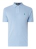 The Earth regular fit polo vervaardigd uit gerecycled plastic  - Blue