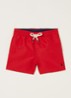 Traveler zwembroek met steekzakken en logo - Rood