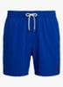 Traveler zwemshorts met logo en koordsluiting - Rugby Royal / Blauw