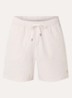 Traveler zwemshorts met streepprint en steekzakken - Coastal Beige Seersucker / Beige