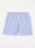 Travlr zwemshorts met logo - Donkerblauw