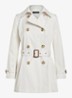 Trenchcoat met ceintuur en steekzakken - Mascarpone Crème / Crème