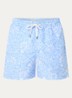 Zwemshorts met logo - Blauwgrijs