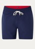 Zwemshorts met logo - Donkerblauw