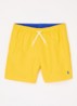 Zwemshorts met logoborduring - Geel