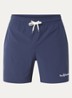 Zwemshorts met steekzakken en logo - Donkerblauw