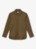 Adie blouse in wolblend - Khaki
