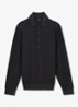 Admiral regular fit polo met ribstructuur - Groen