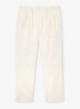 Arden regular fit pantalon met steekzakken - Gebroken wit