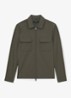 Ascend overshirt met borstzakken - Donkergroen