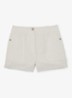 ASHBY Linen Shorts - Wit