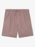 Barges straight fit korte broek van linnen - Roze
