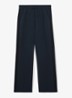 Bella wide fit joggingbroek met steekzakken - Donkerblauw