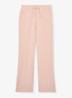 Bernie high waist straight fit joggingbroek met steekzakken - Roze