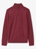 Blackhall fijgebreide trui in merino wolblend - Donkerroze