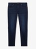 Bleaker skinny jeans met donkere wassing - Indigo