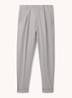 Brighton tapered fit chino met steekzakken - Grey / Grijs