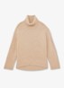 Brooklyn fijngebreide trui in wolblend - Beige