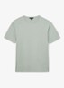 COUNT Air-Water Cotton Tailored-Fit T-Shirt - Lindegroen